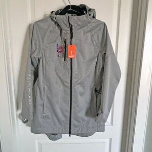 Elevate Launchplay soft-shell lightweight weatherproof women's  jacket w/ hood